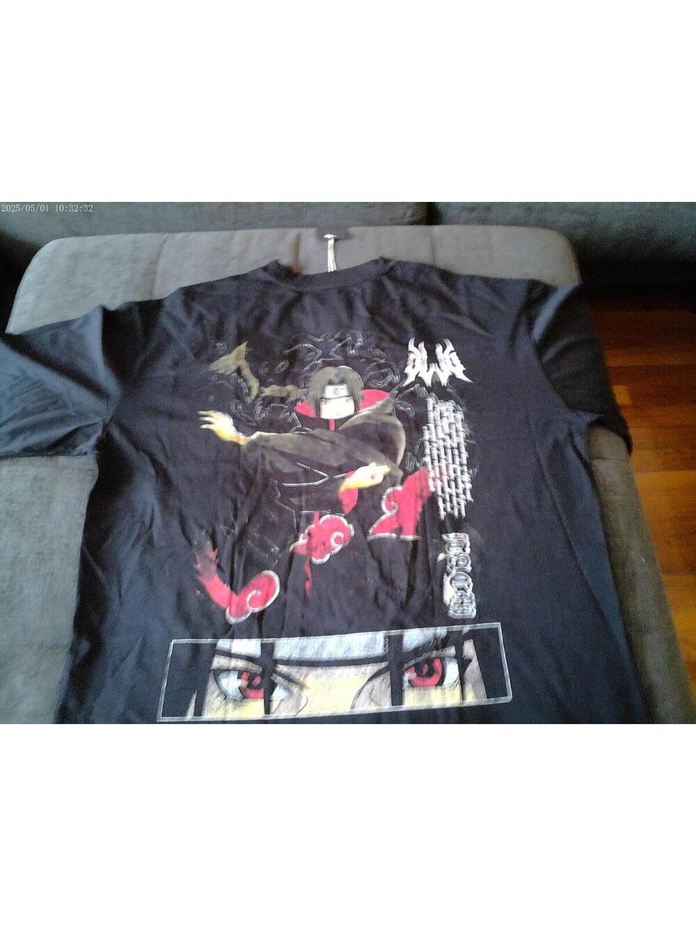 DECHIRE limited-edition collaboration tee  Itachi Uchiha